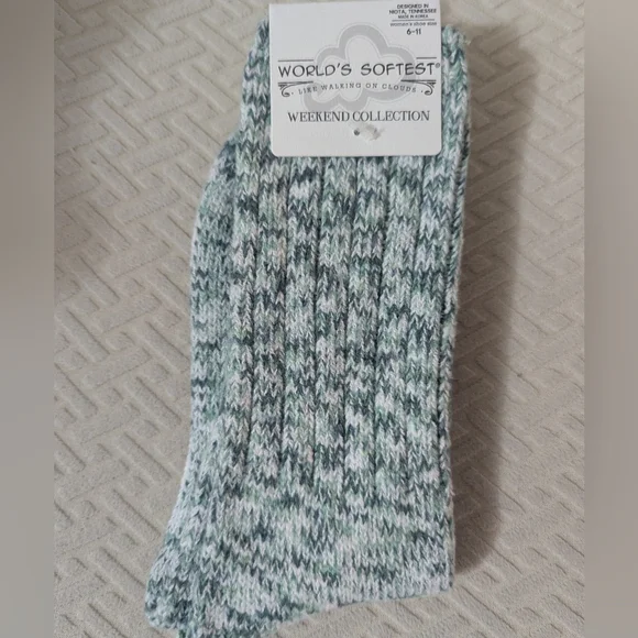 NWT World's Softest Socks **Sold Individually** - Women's Size 6-11 - Picture 7 of 8